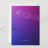 Tanz in den Rhythmus Einladung (Rückseite)