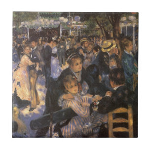 Tanz in der Mühle von Le Galette von Pierre Renoir Fliese