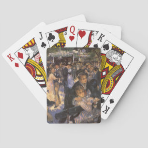 Tanz in der Mühle von Le Galette von Pierre Renoir Spielkarten