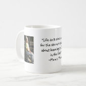 Tanz in der Regen-Tasse - Eileens Motto Kaffeetasse (Vorderseite Links)