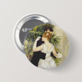 Tanz in der Stadt durch Renoir Button (Vorne & Hinten)
