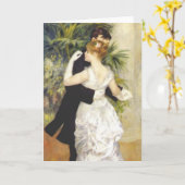 Tanz in der Stadt durch Renoir Karte (Gelbe Blume)