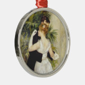 Tanz in der Stadt durch Renoir Silbernes Ornament (Rechts)