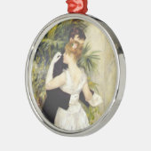 Tanz in der Stadt durch Renoir Silbernes Ornament (Links)