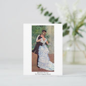 Tanz in der Stadt von Pierre-Auguste Renoir Postkarte (Stehend Vorderseite)