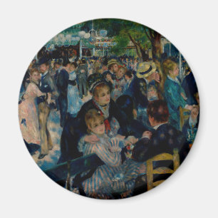 Tanz in Le Moulin de la Galette - Auguste Renoir Magnet