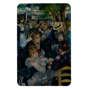 Tanz in Le Moulin de la Galette - Auguste Renoir Magnet