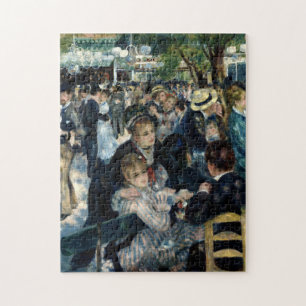 Tanz in Le Moulin de La Galette, Renoir, 1876 Puzzle