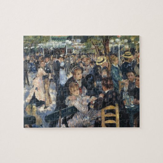 Tanz in Le Moulin de la Galette - Renoir Malerei Puzzle (Horizontal)