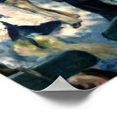 Tanz in Le Moulin de la Galette, Renoir, Poster (Ecke)