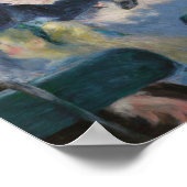 Tanz in Le Moulin de la Galette von Auguste Renoir Poster (Ecke)