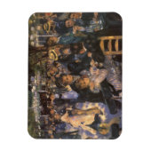 Tanz in Le Moulin de la Galette von Pierre Renoir Magnet (Vertikal)