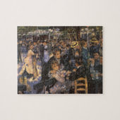 Tanz in Le Moulin de la Galette von Pierre Renoir Puzzle (Horizontal)