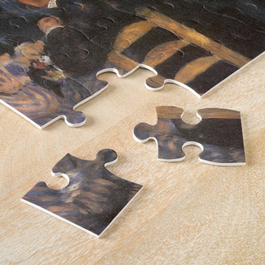 Tanz in Le Moulin de la Galette von Pierre Renoir Puzzle (Seite)