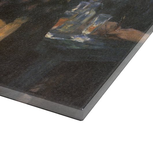 Tanz in Le Moulin de la Galette von Pierre Renoir Schneidebrett (Ecke)