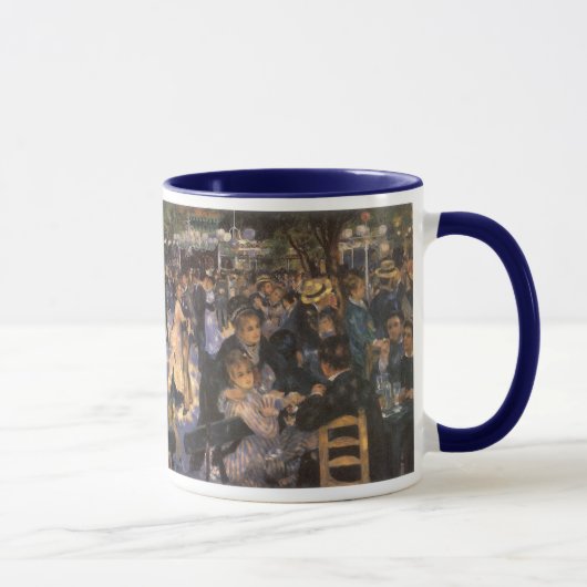 Tanz in Le Moulin de la Galette von Pierre Renoir Tasse (Rechts)