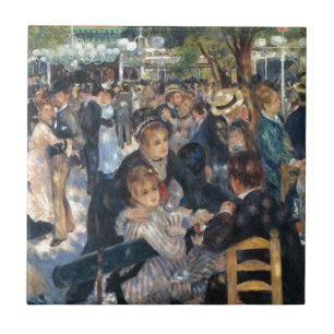 Tanz in Le Moulin de la Galette von Renoir Fliese