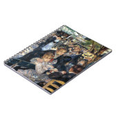 Tanz in Le Moulin de la Galette von Renoir Notizblock (Linke Seite)
