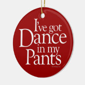 Tanz in meinen Hosen Keramikornament (Links)