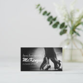 Tanz, Instruktor, Studiounterricht Visitenkarte (Stehend Vorderseite)