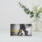 Tanz, Instruktor, Studiounterricht Visitenkarte (Stehend Vorderseite)