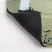 Tanz irisches blaues Mousepad (Ecke)