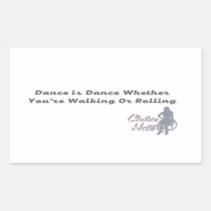 Tanz ist Dance Rollettes Aufkleber