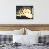 Tanz ist die verborgene Sprache Leinwanddruck (Insitu (Schlafzimmer))