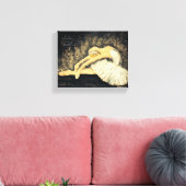 Tanz ist die verborgene Sprache Leinwanddruck (Insitu (Wohnzimmer))