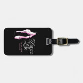 Tanz ist Leben Gepäckanhänger (Vorderseite horizontal)