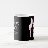 Tanz ist Leben Kaffeetasse (Mittel)