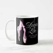 Tanz ist Leben Kaffeetasse (Links)