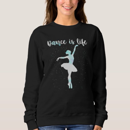 Tanz ist Leben Liebe Ballett Tanz Mama Frauen Tee (Vorderseite)