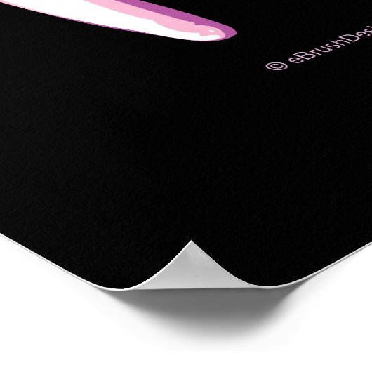 Tanz ist Leben Poster (Ecke)