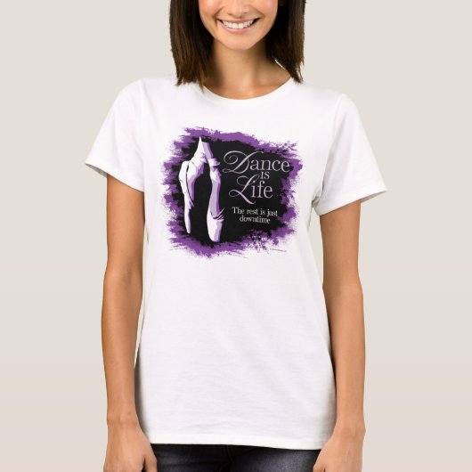 Tanz ist Leben T-Shirt (Vorderseite)
