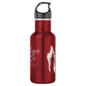 Tanz ist Leben Trinkflasche (Vorderseite)