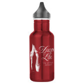 Tanz ist Leben Trinkflasche (Links)