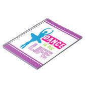 Tanz ist mein Leben Notizblock (Linke Seite)