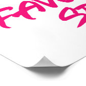 Tanz ist meine Lieblingsjahreszeit Poster (Ecke)