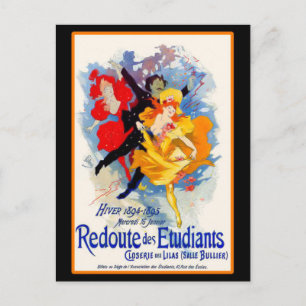 Tanz Jugendliche Frauen Postkarte