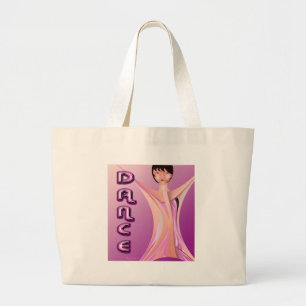 Tanz Jumbo Stoffbeutel
