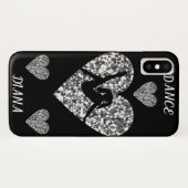 Tanz kaum dort Apple iPhone X Gehäuse in schwarz. Case-Mate iPhone Hülle (Rückseite (Horizontal))