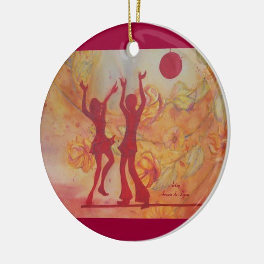 Tanz Keramikornament (Links)