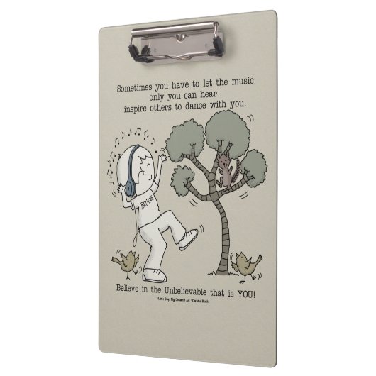 Tanz Klemmbrett (Links)