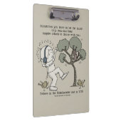 Tanz Klemmbrett (Rechts)