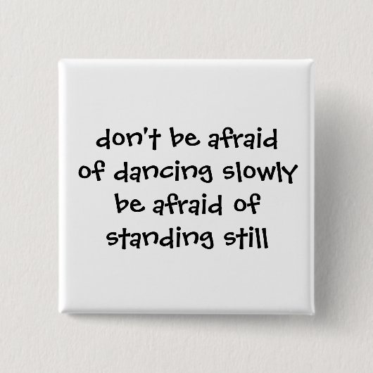 Tanz-Knopf Button (Vorderseite)