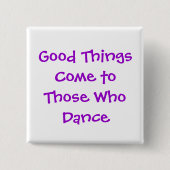 Tanz-Knopf Button (Vorderseite)