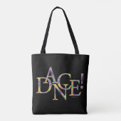 Tanz! (Krawatte) Tasche (Rückseite)
