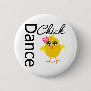 Tanz-Küken Button