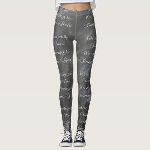 Tanz Leggings tanzen im Regenkabinett